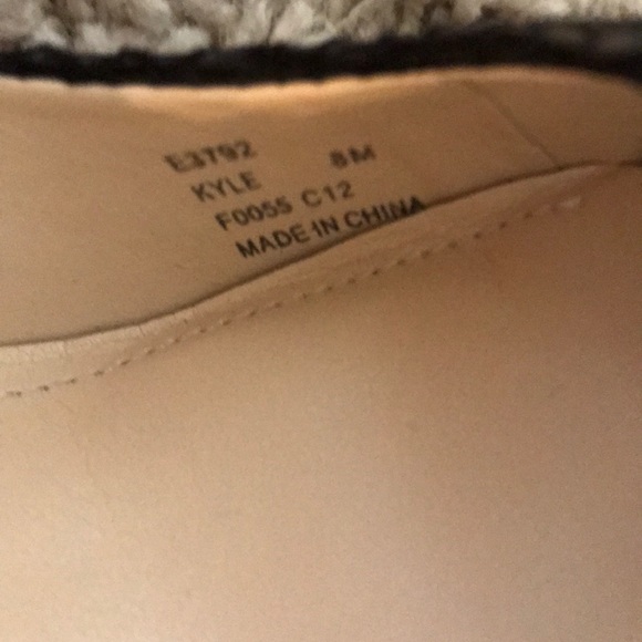 Calvin Klein Black Leather Peep-toe High Heels - Picture 11 of 12